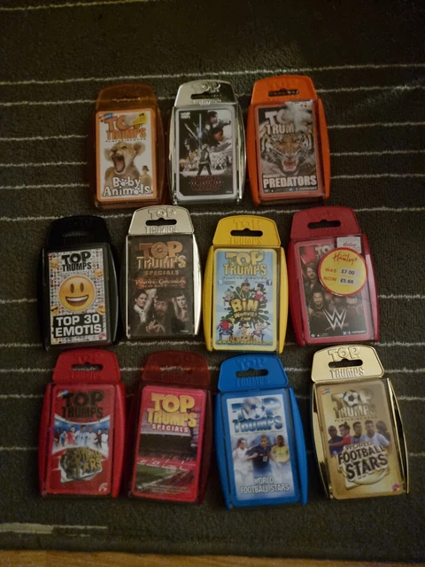 11 x Top Trumps Konvolut