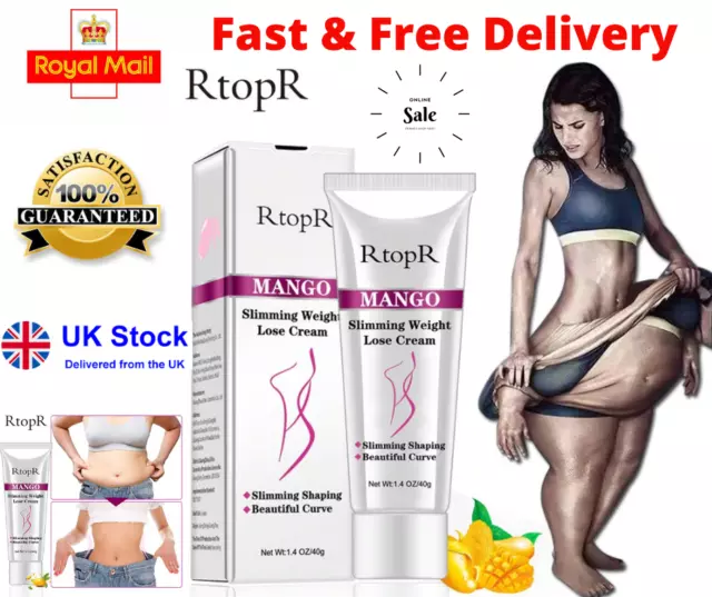 Slimming Cream Weight Loss Anti-Cellulite Belly Fat Hot Burning Shaping Six Pack