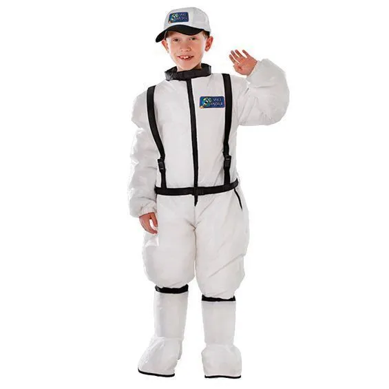 Costume Travestimento da Astronauta da Bambini Colore Bianco