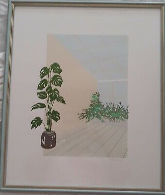 quadro serigrafia originale di Aldo Sironi Angolo intimo 