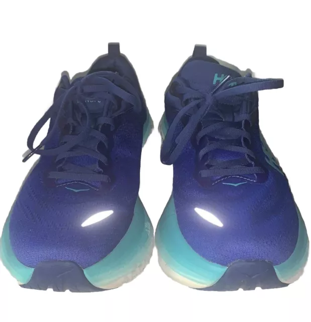 HOKA BONDI 8 Tennis Shoes Women's US Size 9B Blue 1127952 BBES $55.79 ...