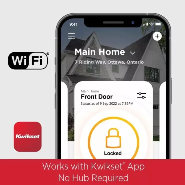 Touchscreen Wi-Fi Smart Door Lock, Keyless Entry Electronic Deadbolt,App Control 3