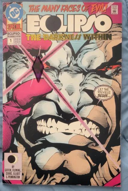 Eclipso The Darkness Within #1  Dc Comics 1992 Bagged And Boarded