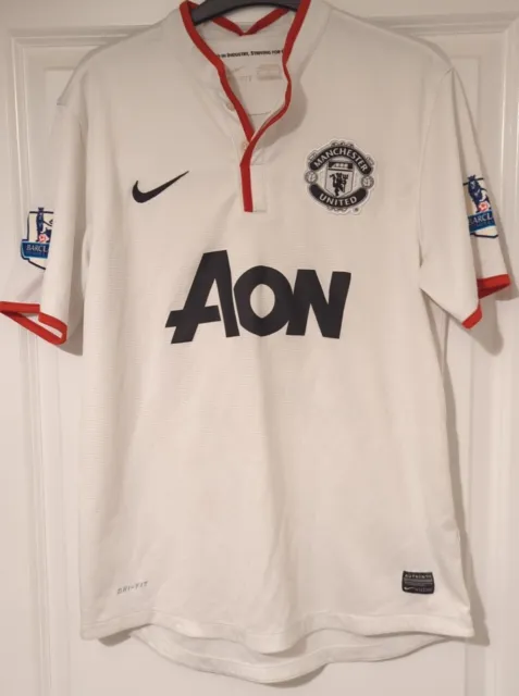 Van Persie #20 Manchester United Large 2014/15 Away Shirt Nike