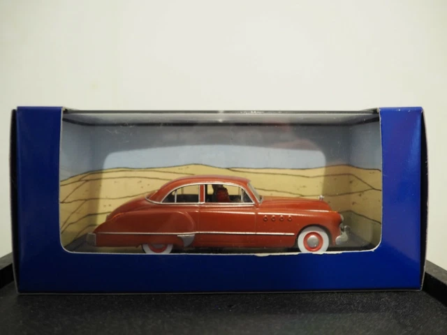 Miniature Voiture Buick Roadmaster 1:43 - Tintin Au Pays De L'or Noir, Atlas, Neuf