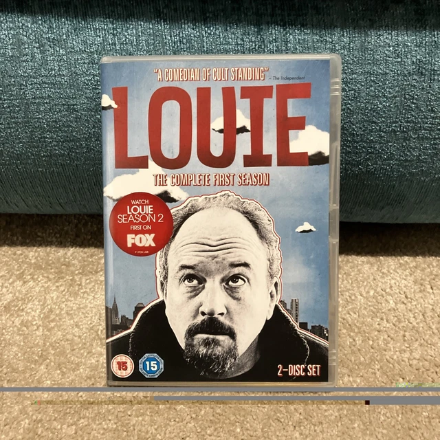 LOUIE: THE COMPLETE First & Second Season 1 2 DVD Lot NEW