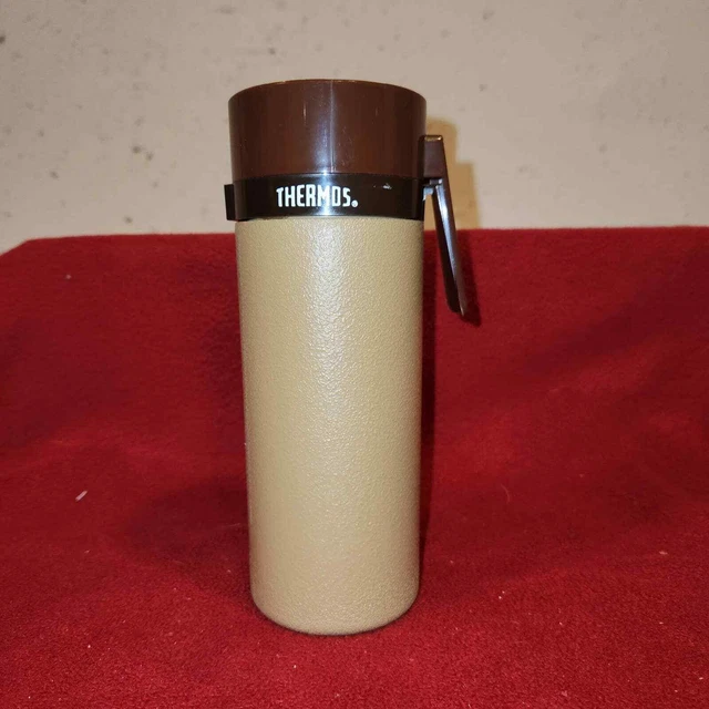 Vintage Thermos Brown/Tan Travel Mugs Model #260