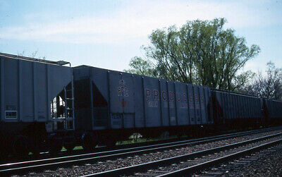 Railroad Slide - TLDX #5883 Producers Grain Hopper Car 1988 La Grange Illinois