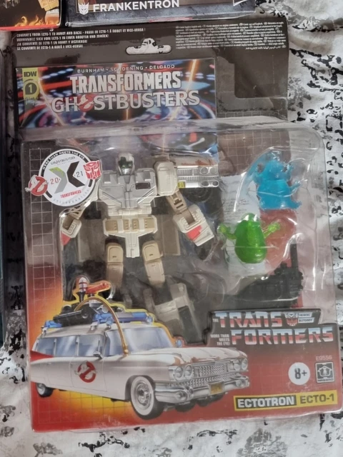 Figurine Transformers X Sos Fantômes : L'héritage - Ecto-1 - Figurine