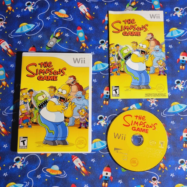 THE SIMPSONS GAME (Nintendo Wii) Complete CIB £28.56 - PicClick UK
