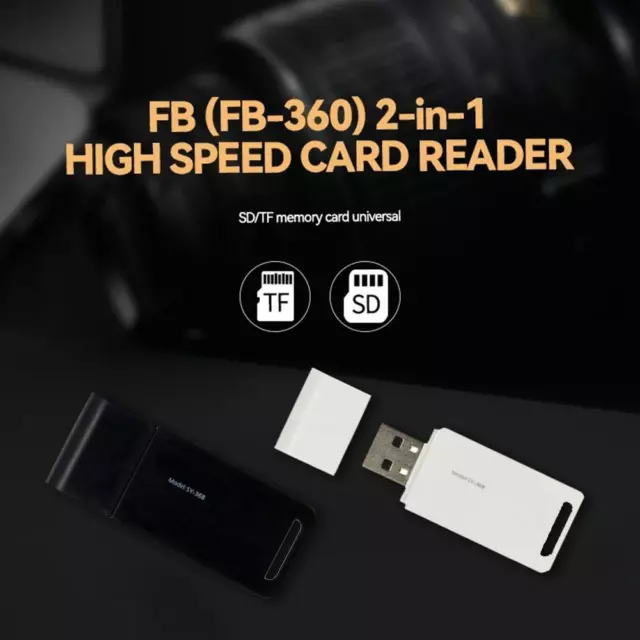 USB3.0 2 IN 1 Multifunctional High-speed Card Memory Reader TF Card SD Card I9S3 3