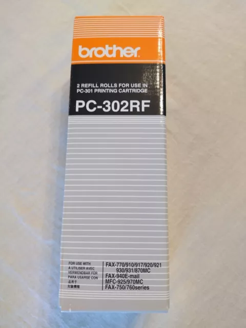 Brother PC-302RF Refill Rolls (2 Rolls per Carton) 2