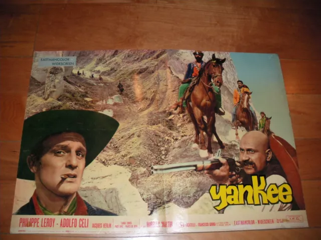 Fotobusta Yankee Tinto Brass Philippe Leroy Adolfo Celi Spaghetti Western 1966