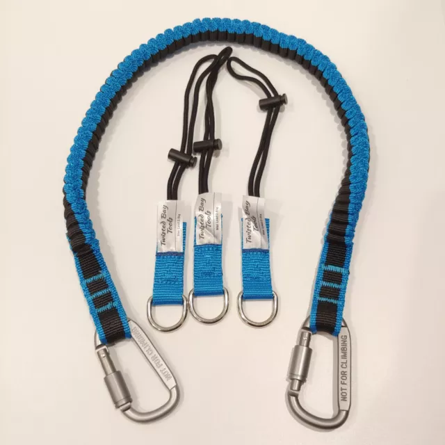 Tool Lanyard Scaffold Lanyard Tool Tether Safety Harness With 3 Tool Connectors