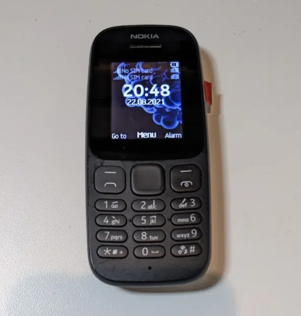Nokia 105 (2017) - Dual Sim Simple Burner Mobile Phone Unlocked