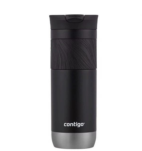 Travel Mug Contigo Leak proof Lid Stainless Steel Thermos 20oz Coffee Tea cup