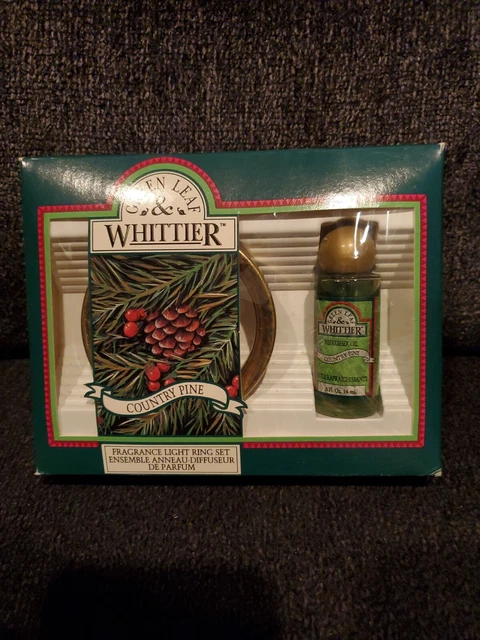 Green Leaf & Whittier Fragrance Light Ring Set Country Pine