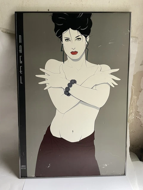 PATRICK NAGEL 1986 VINTAGE SEXY WOMAN GRAPHICS POSTERS Print 24 x 36” PATRICK NAGEL 1986 VINTAGE SEXY WOMAN GRAPHICS POSTERS Print 24 x 36”