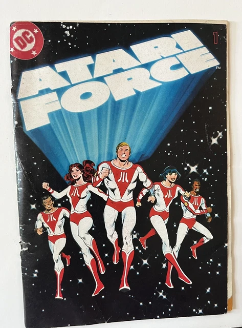 Atari 2600 Atari Force # 1 DC Comics Mini Comic Book (Vintage 1982) Gerry Conway