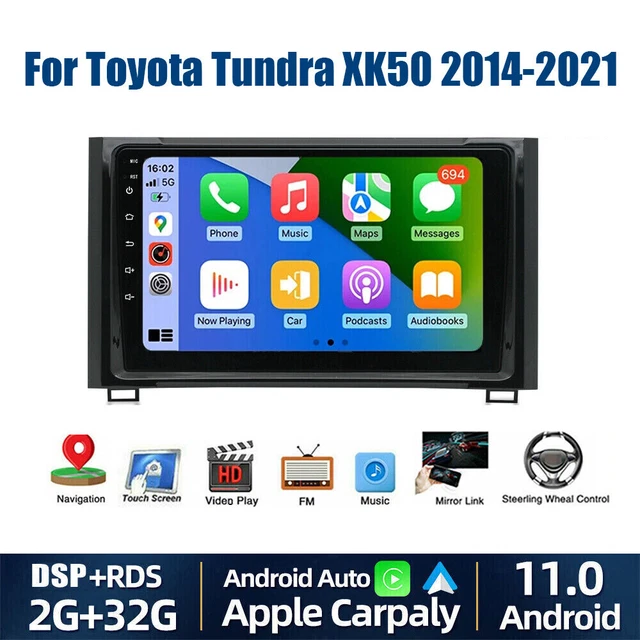 For Toyota Tundra Xk50 2014-2021 Navi Gps Car Stereo Radio Android 11 2+32G Jbl
