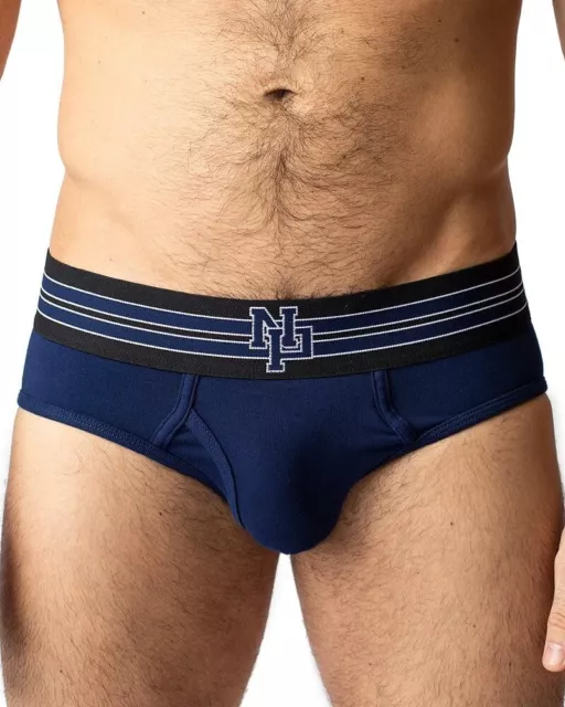 Nasty Pig Interlock Brief Blue M