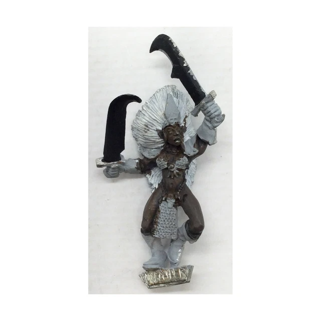Games Workshop WHF Wood Elves Metal Wardancer w/Swords #2 NM