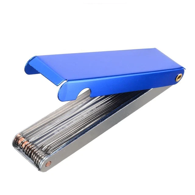 13 in 1 Metal Shell Welding Torch Nozzle Tip Cleaner Tool For Wz