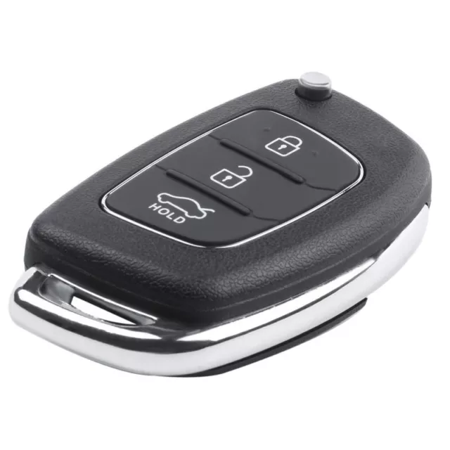 Flip Key  Fit pour  Ix45 Santa Fe Remote Key Case Fob 3-Button  I1T12005