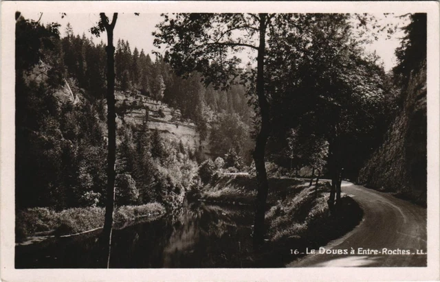CPA Le Doubs a Entre-Roches (1115803)