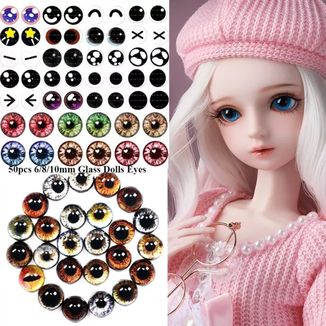 Accessories Toy Dinosaur Glass Dolls Eyes Animal Eyes Doll Eyeballs DIY Crafts