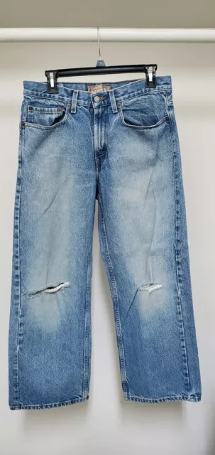 Levis 569 Loose Straight Husky Boy's Jeans Size 33x28
