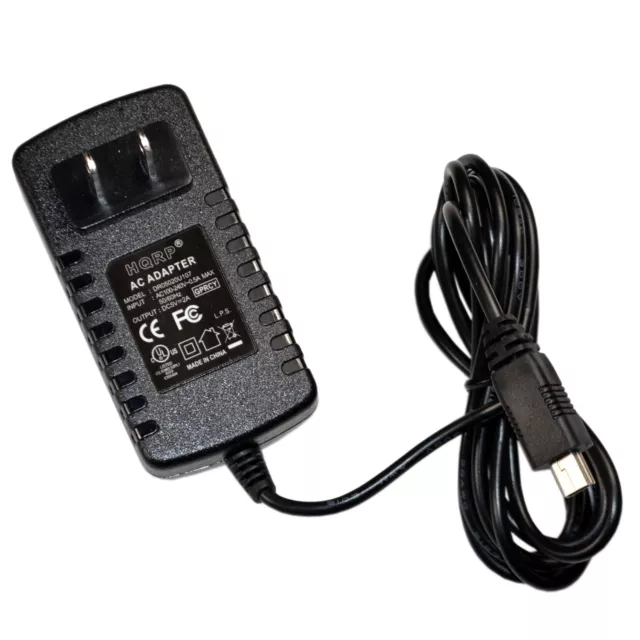 HQRP AC Adapter Charger for 808 Audio Canz Wireless Portable Speaker