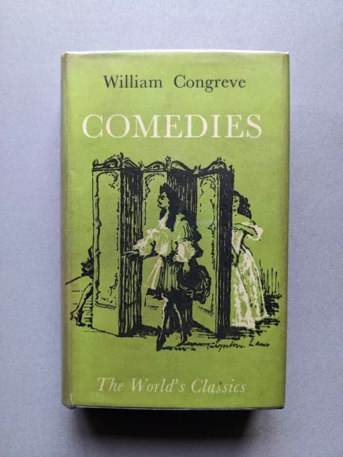 Comedies By William Congreve. 1957 No 276 The World's Classics - Very Good/Fine