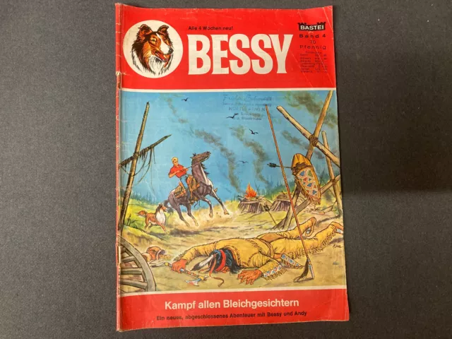 Bastei: BESSY Comic Heft 4  (60er Jahre)   [7240]