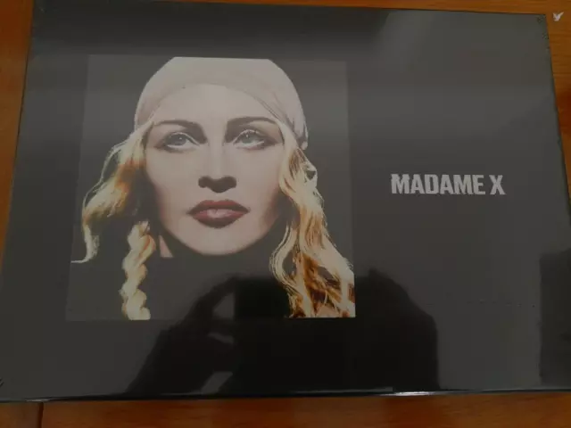 Madonna " Madame X  " Deluxe 2 Cd 7" Vinyl Poster Boxed Set  Sealed