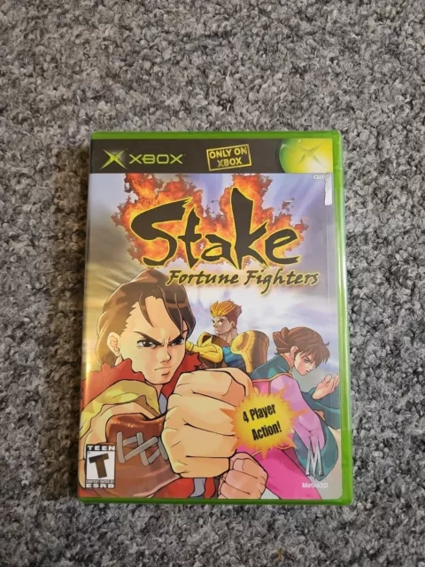 Stake: Fortune Fighters (Microsoft Original Xbox, 2003) NTSC (NEW AND SEALED