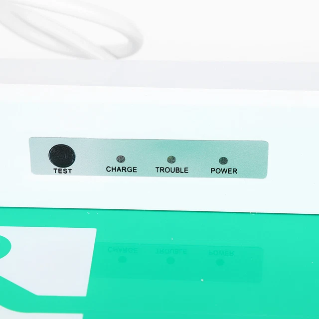 Éclairage De Sortie D'urgence PMMA LED Encastré Indicateur De Sécurité 220V