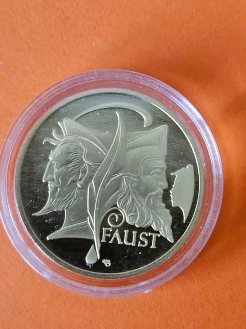 Goldmünze 100 Euro Faust (1.) Deutschland 2023 - Bst.D - im Etui - 1/2 Oz ST