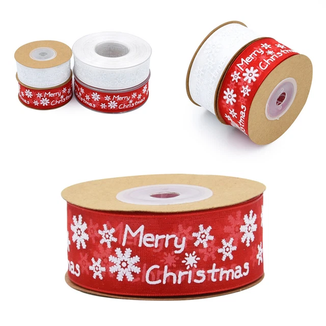 2x Diy Handwerk Band Bowknot Machen Band Weihnachten Baum Band 4