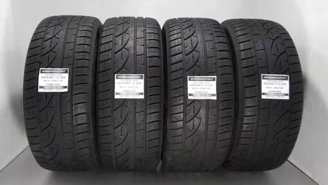 4 Pneumatici Usati 225/45R17 91V W310 Rft Hankook Gomme Invernali 65% 2013