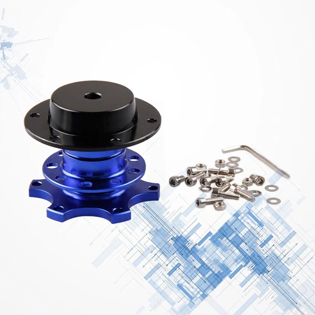 Kit installazione adattatore mozzo volante in alluminio sgancio rapido aumento