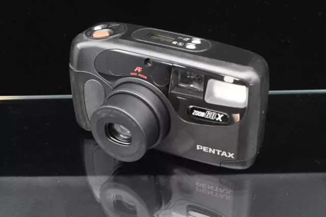 Pentax Zoom 60 x 35 mm Cámara de película apuntar y disparar [Exc] Envío...