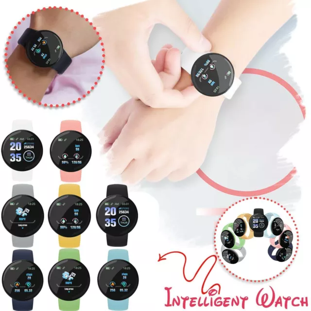 Reloj Smartband Macaron Smartwatch Ritmo cardíaco Fitness Redondo -  Recargas Rafaela