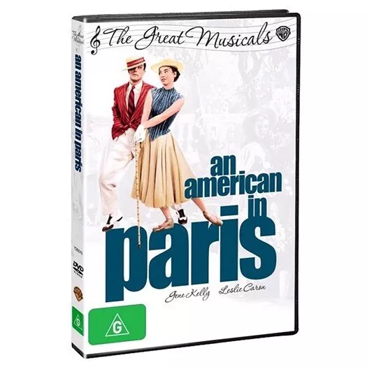 An American In Paris (DVD 1951) Region 4 (Gene Kelly, Leslie Caron) NEW / SEALED