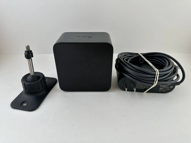 HTC Vive VR Base Station 1.0 Lighthouse 2PR8100 + Mounting Hardware + Power Adap