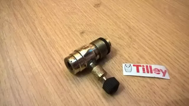 Tilley X246 Guardsman Brass Fuel Cock Paraffin Pressure Vapour Stormlight Spare