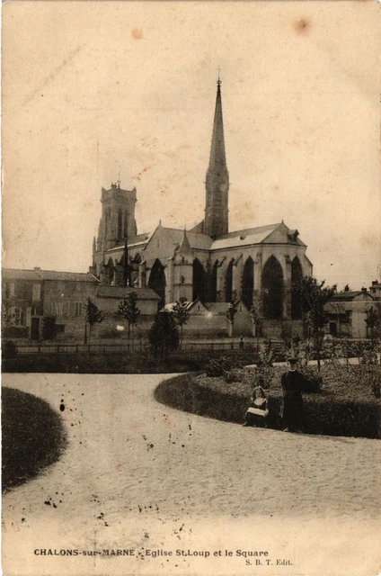 CPA AK CHALONS-sur-MARNE - Church of St-LOUP (363480)