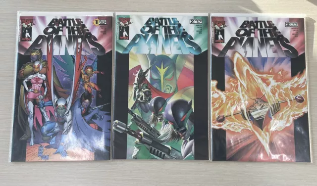 Battle of the Planets 1, 2, 3 Bundle High Grade Top Cow/Image Comic Books NM VTG