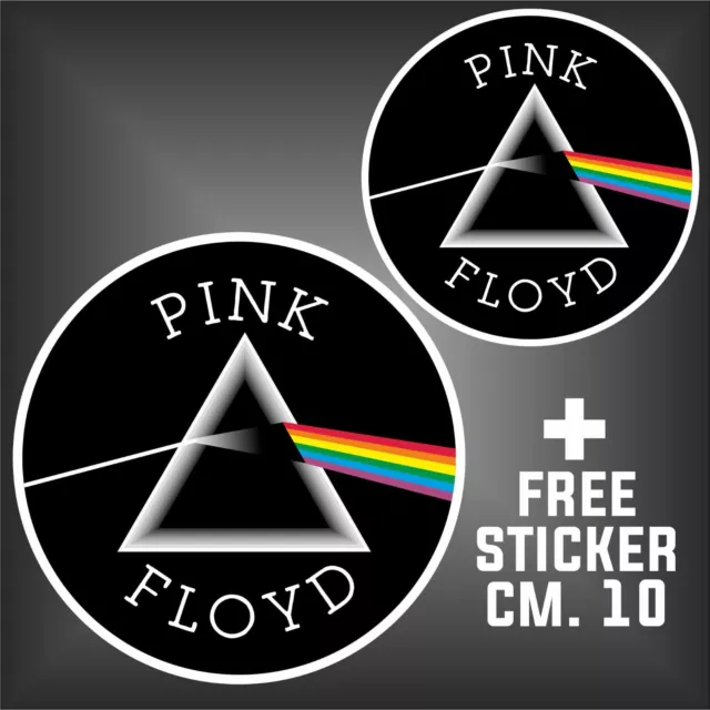 AUFKLEBER Pink Floyd MUSIC decal HARD ROCK METAL PUNK + 1 FREE STICKER CM. 10