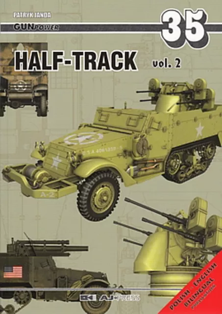 AJ-Press - GunPower 35: Half-Track Vol. 2 (US-Halbkettenfahrzeuge) Modellbau NEU